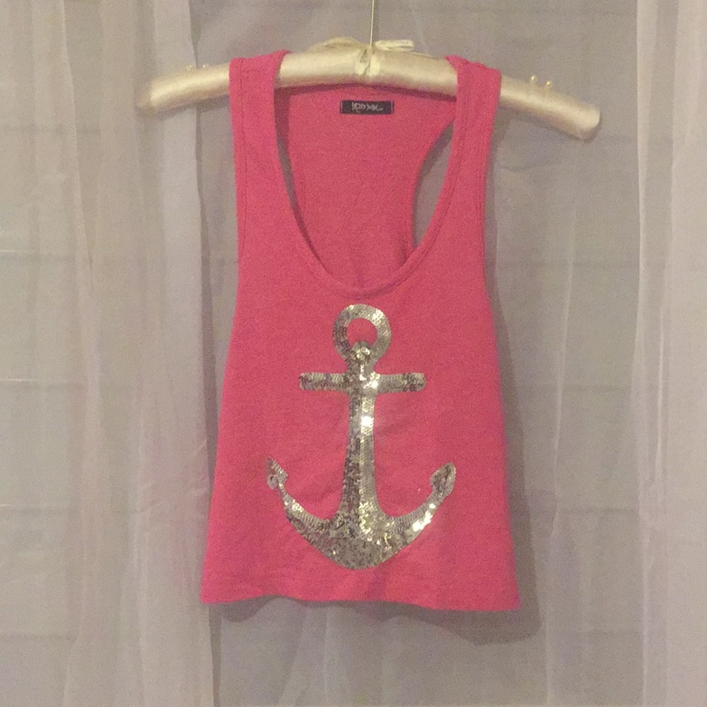 Sequin Anchor Top